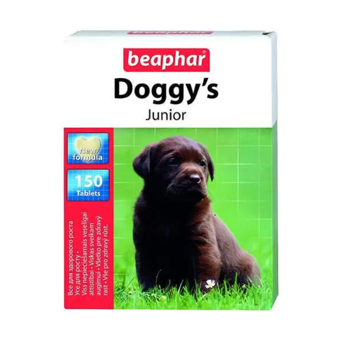 Витаминный комплекс для щенков Beaphar Doggy's Junior, 150 таб